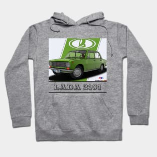 Lada 2101 1970 Green Hoodie